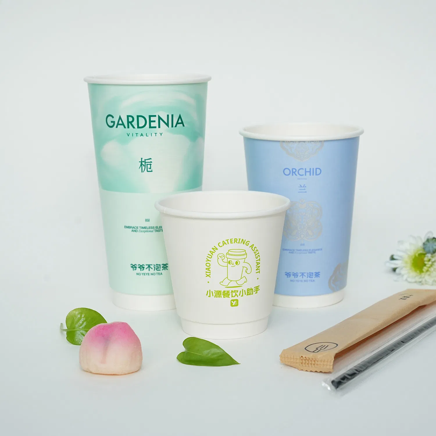 Бумажные стаканчики с логотипом на заказ