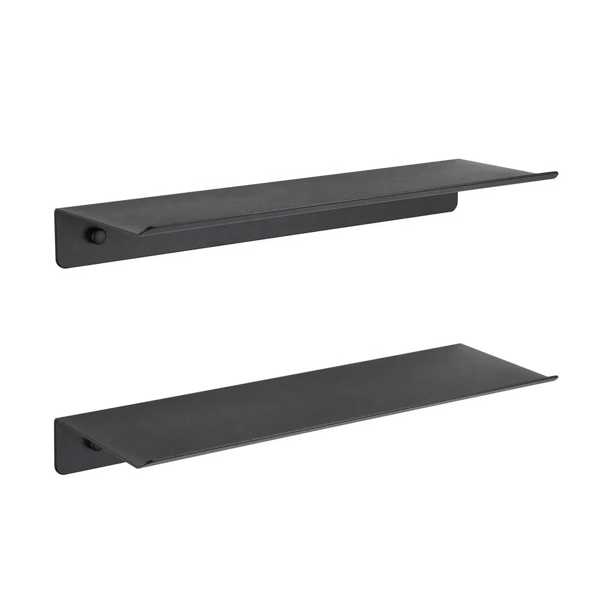 Настенная полка для ванной Black Floating, хром