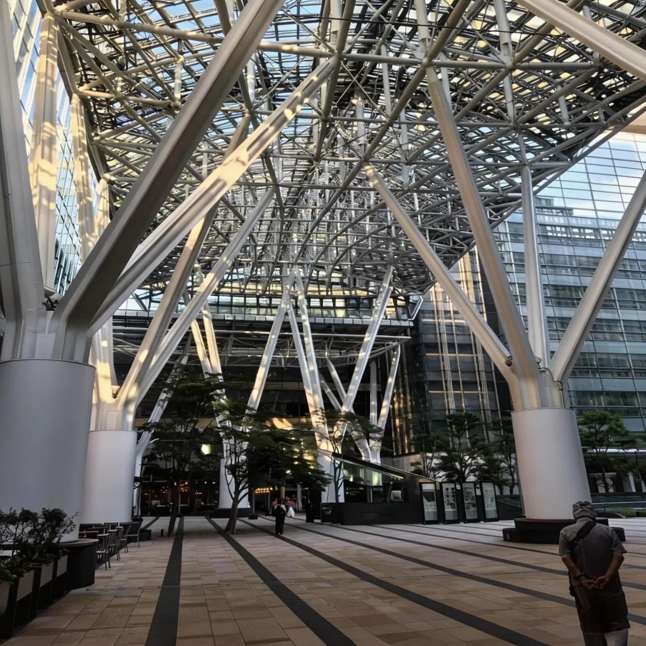 Professional Customization of Space Grid Steel Structures Prefabricated Light Steel Frames One-Stop Service for Long-Span Steel Roofs of Stadiums