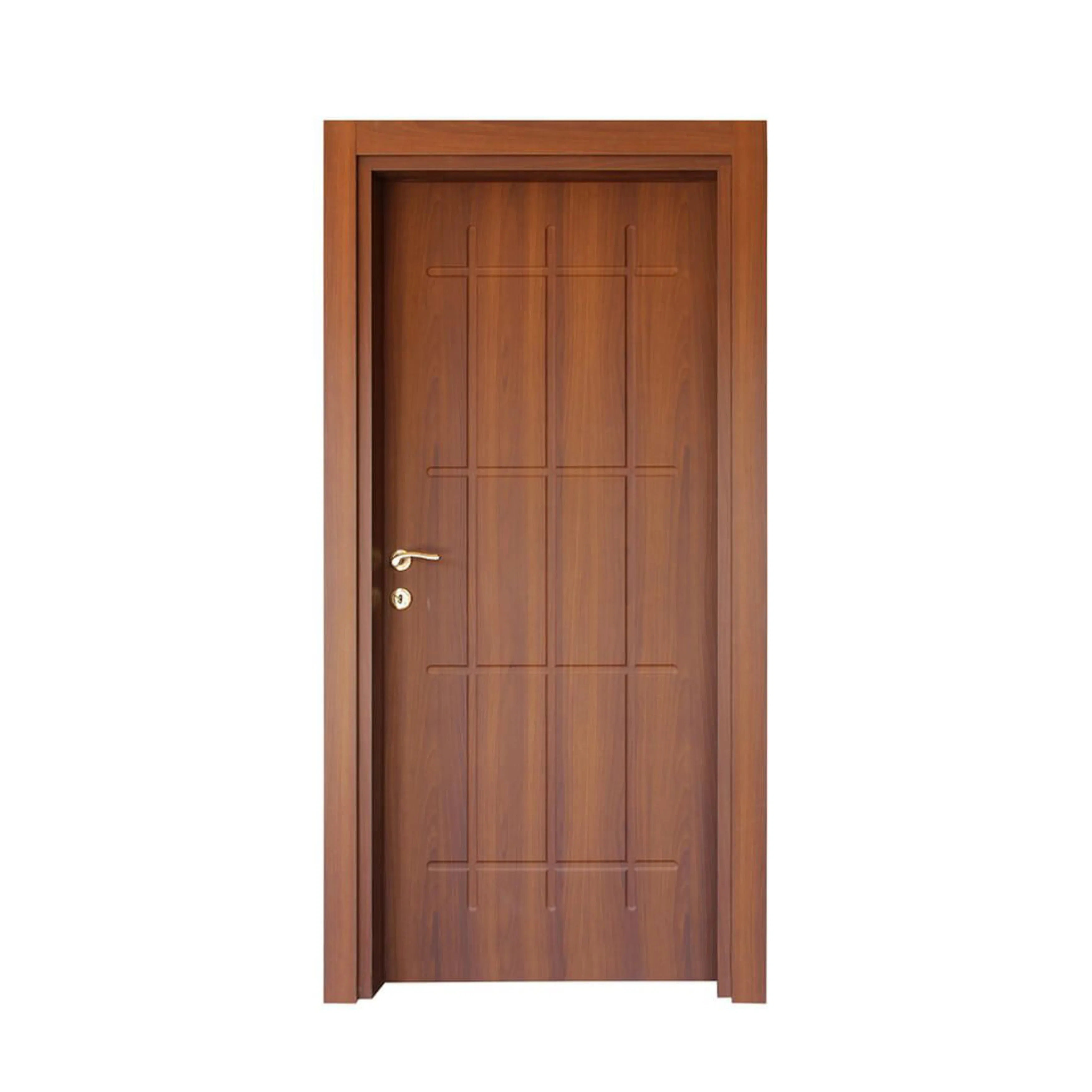 Fireproof Solid Wood UL Certified Price of Fire Rated Door for Houses