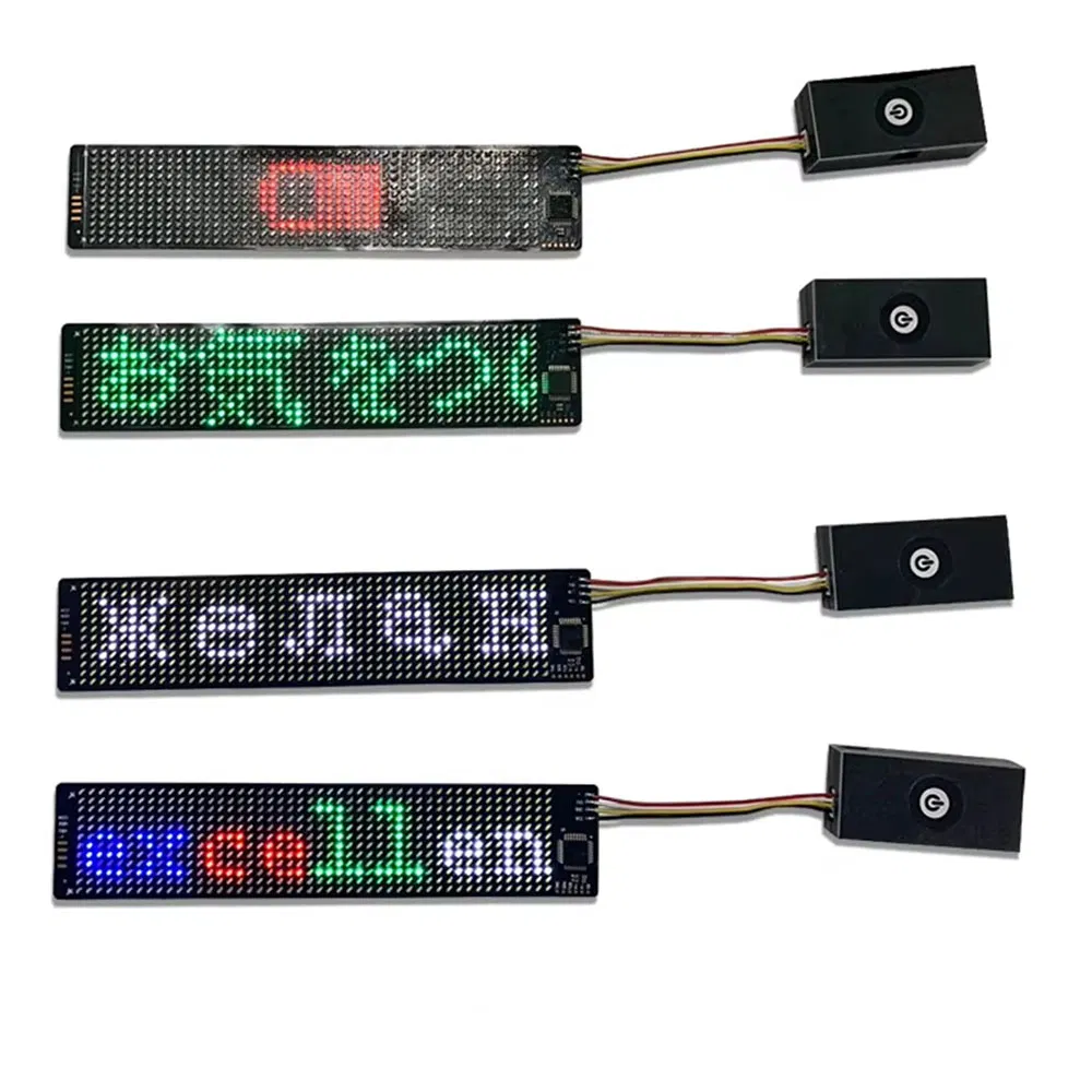 Wholesale Cross-Border Flexible Vest Chest Patch Small Soft Ultra-Thin Outdoor LED Display