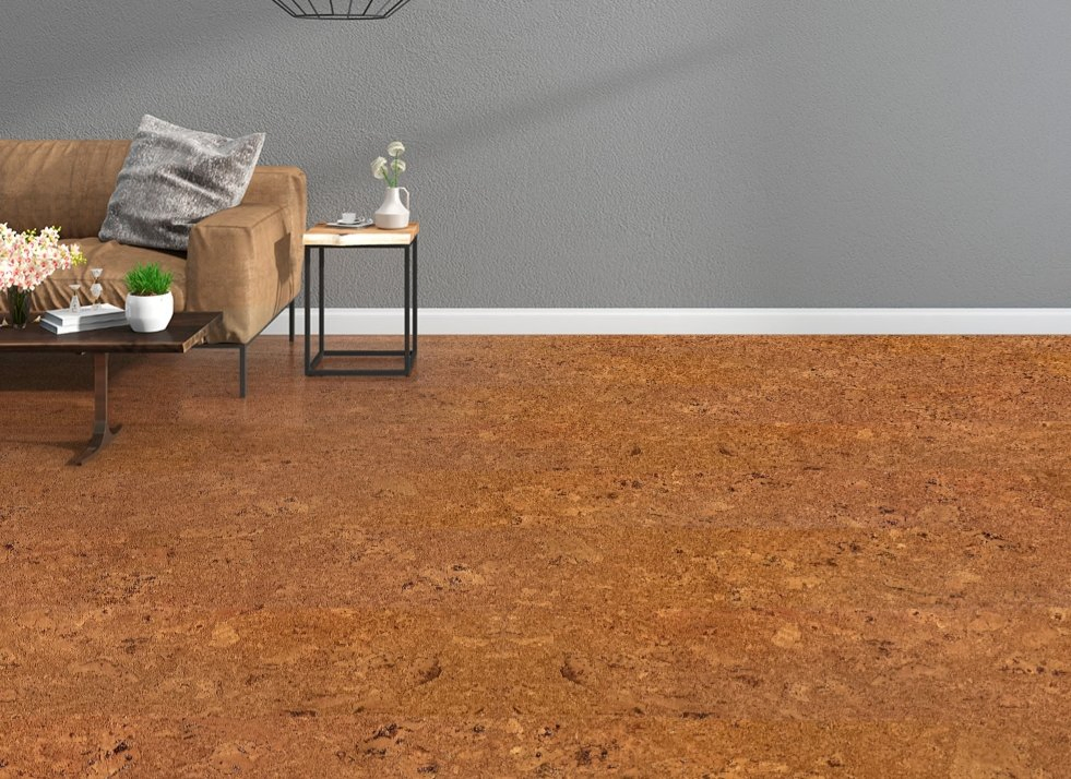 Natural Cork Wall and Floor Tiles for Acoustic and Decorative Use