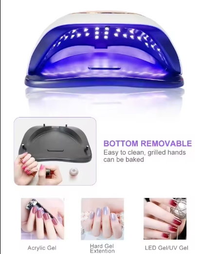 Nail Lamp Nail Salon 168W Quick-Drying Nail LED Drying Machine