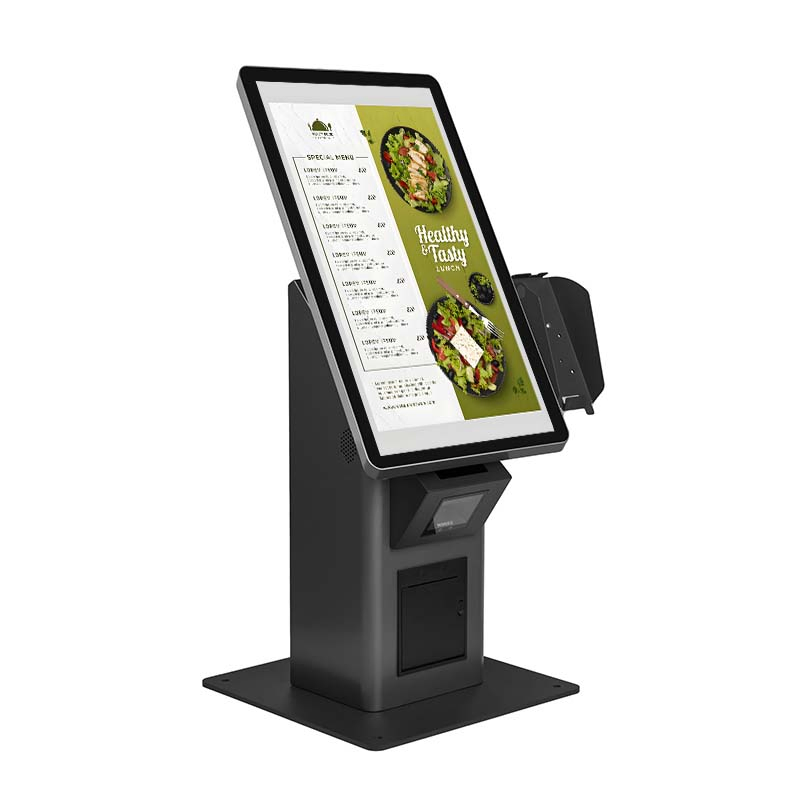 Edobbo POS Kiosk 21.5-Inch Coffee Shop Hotel Supermarket Self-Service Cash Register