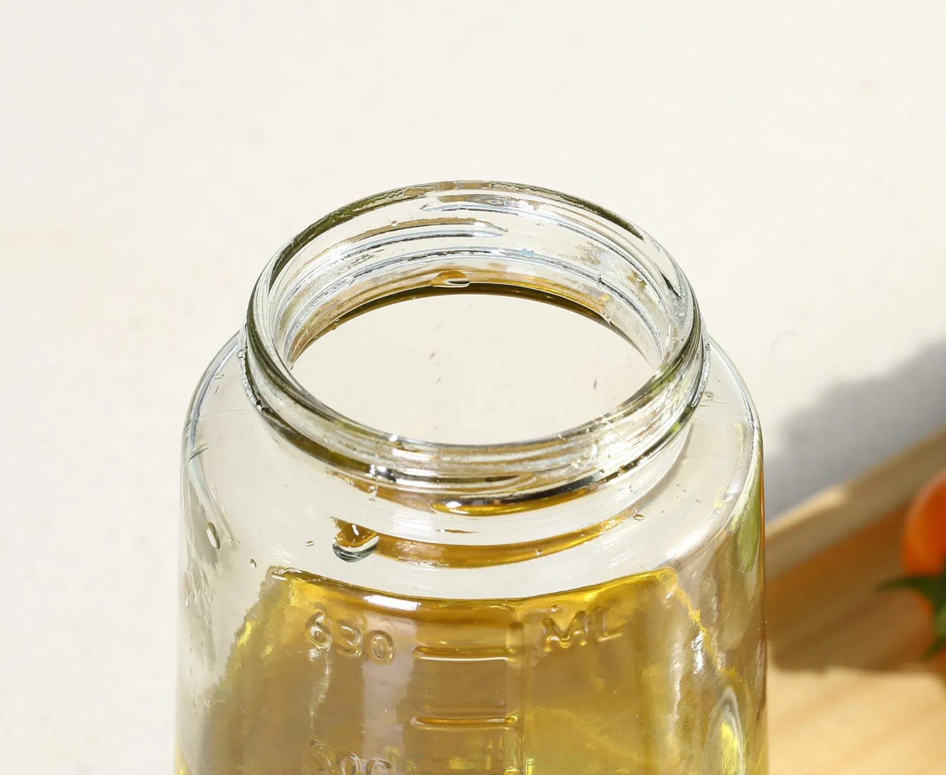 300ml High Quality Auto Flip Olive Oil Dispenser Condiment Glass Bottle