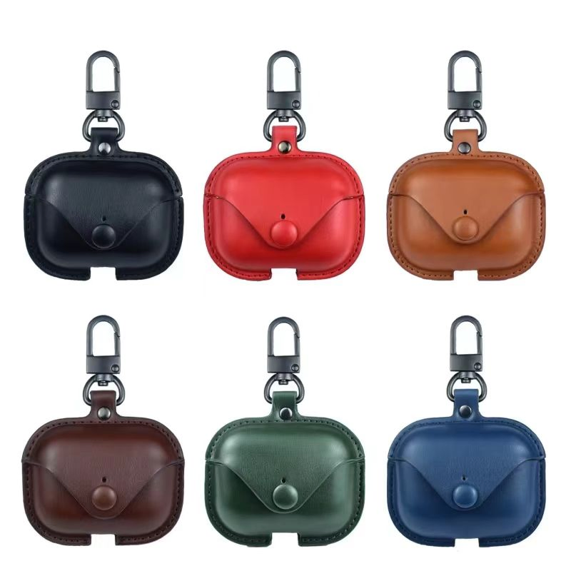 Ins Fashion Simple Solid Color Conjoined Earpods Case for New 2024