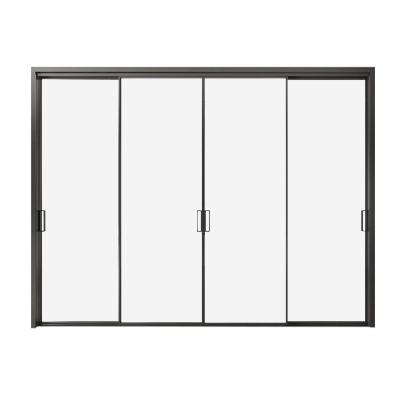 Nigeria Villa Project Customizable Aluminum Sliding Door Multiple Size Options Various Aluminium Door Factory