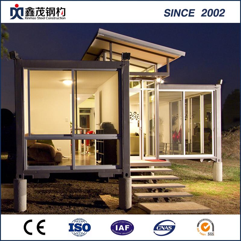 Low Price Prefabricated Shipping Container House for Hotel