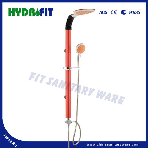 Factory Chrome Shower Column Bathroom Fitting Rainfall Shower Set