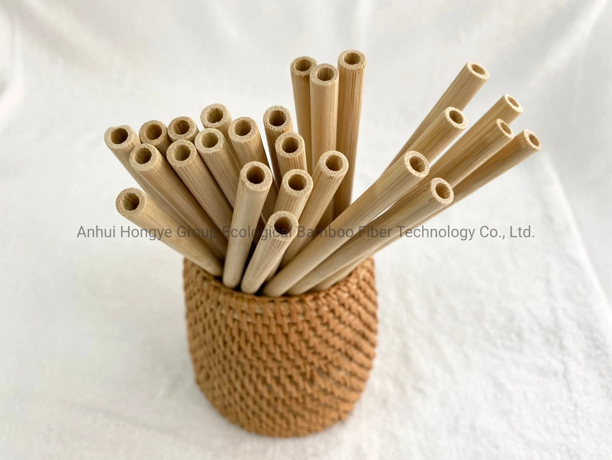 Eco-Friendly Bamboo Straw Paper Wrapped 7.0mm
