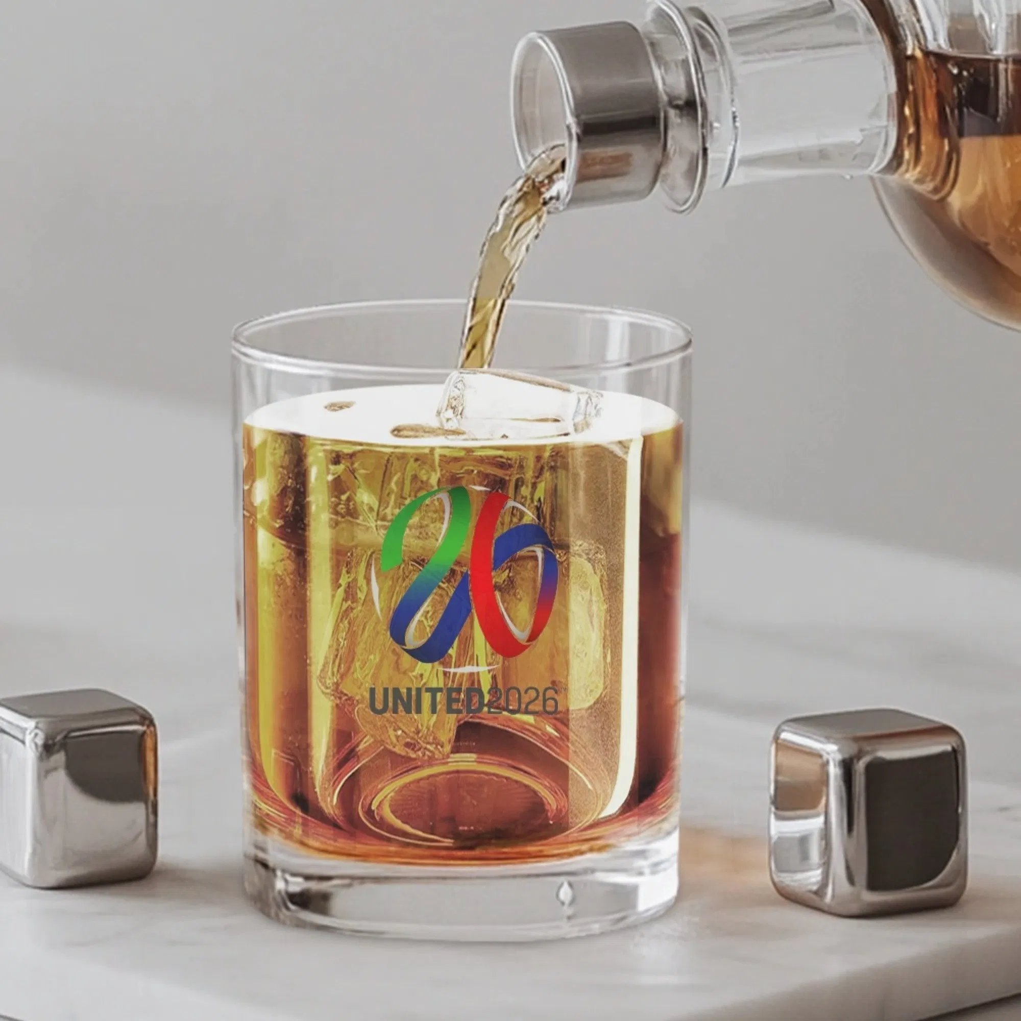 Customize Crystal Drinking Glass Tumbler Wholesale World Cup Style Whisky Cups