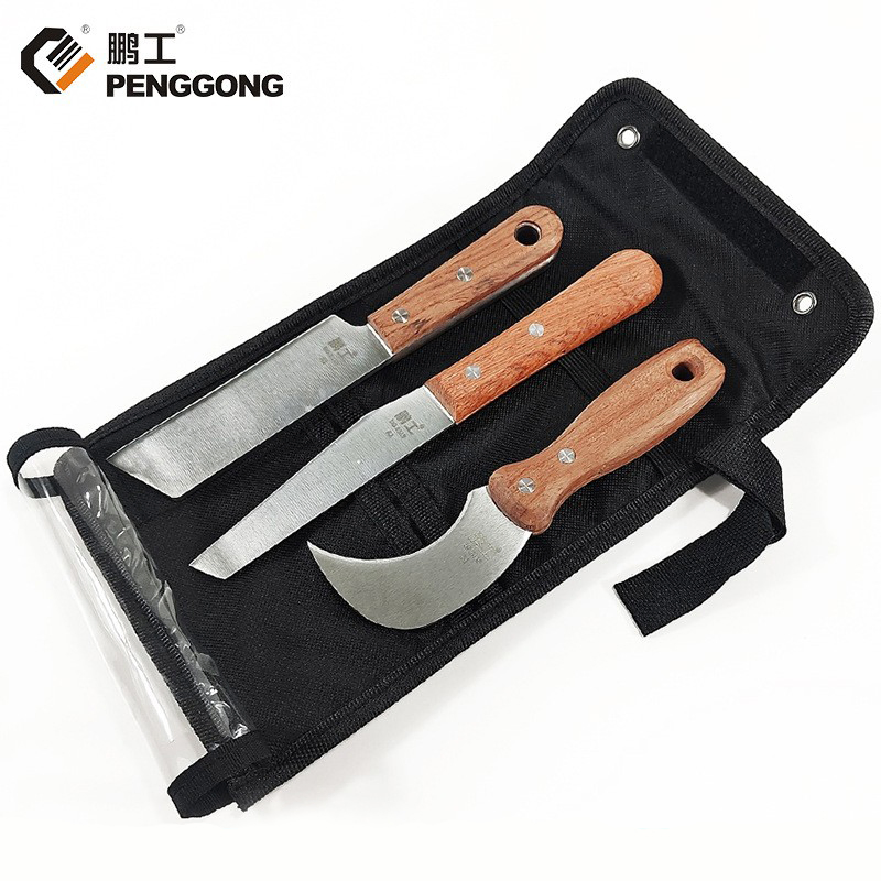 Premium Precision Cut Stainless Steel Chef Knife with Wooden Handle