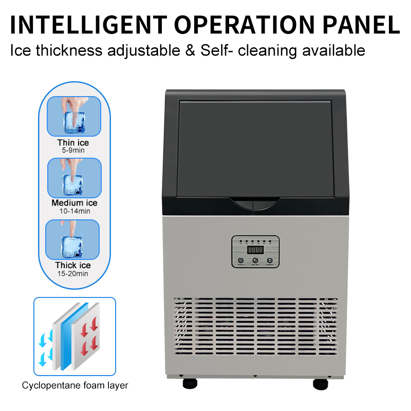 Hot Snow Commerical Slushy/Slushie/Slush Ice Cube/Snow Machine for Beverage
