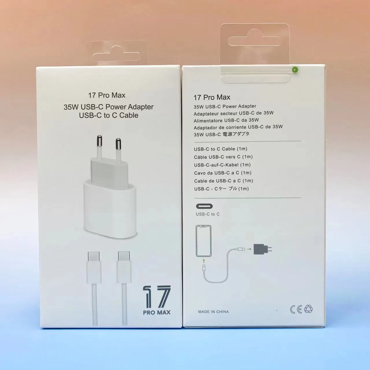 Зарядное устройство USB-C 20W PD с логотипом