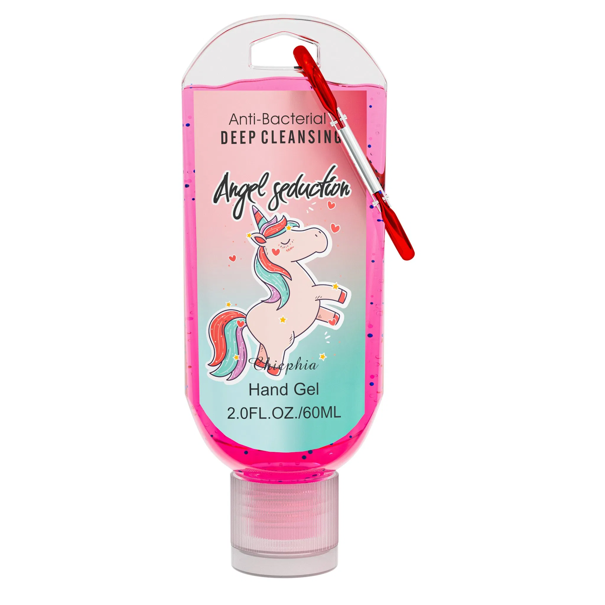 Sweet Pamegante Scented 60ml Hand Sanitizer with Keychain Holder Instant Hand Sanitizer Gel