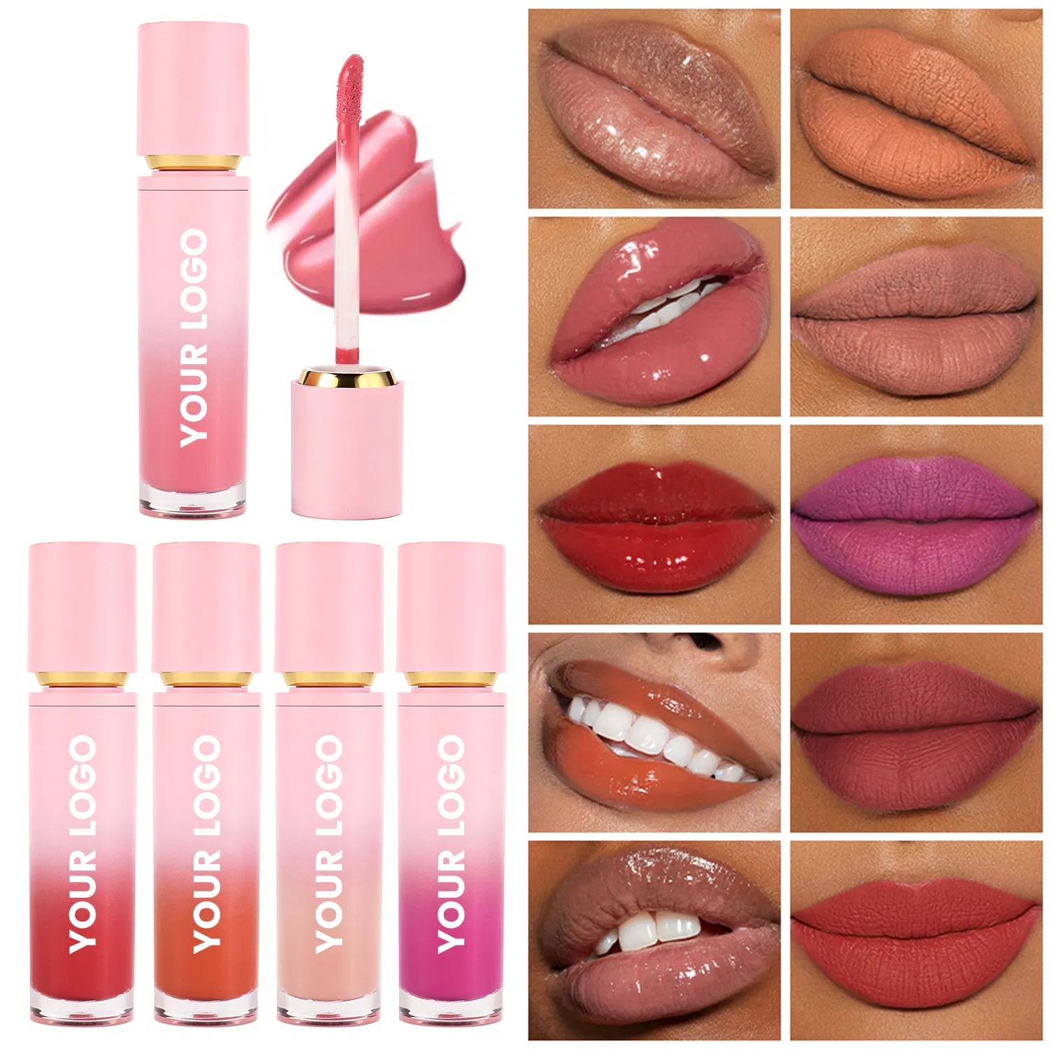 New Wholesale Lip Makeup Hydrating Private Label Cosmetics with GMPC