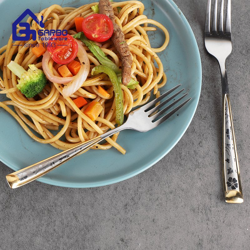 Stainless Steel Fork for Home Using Customized Tableware Restaurant Polish Dinner Set Cutlery Set