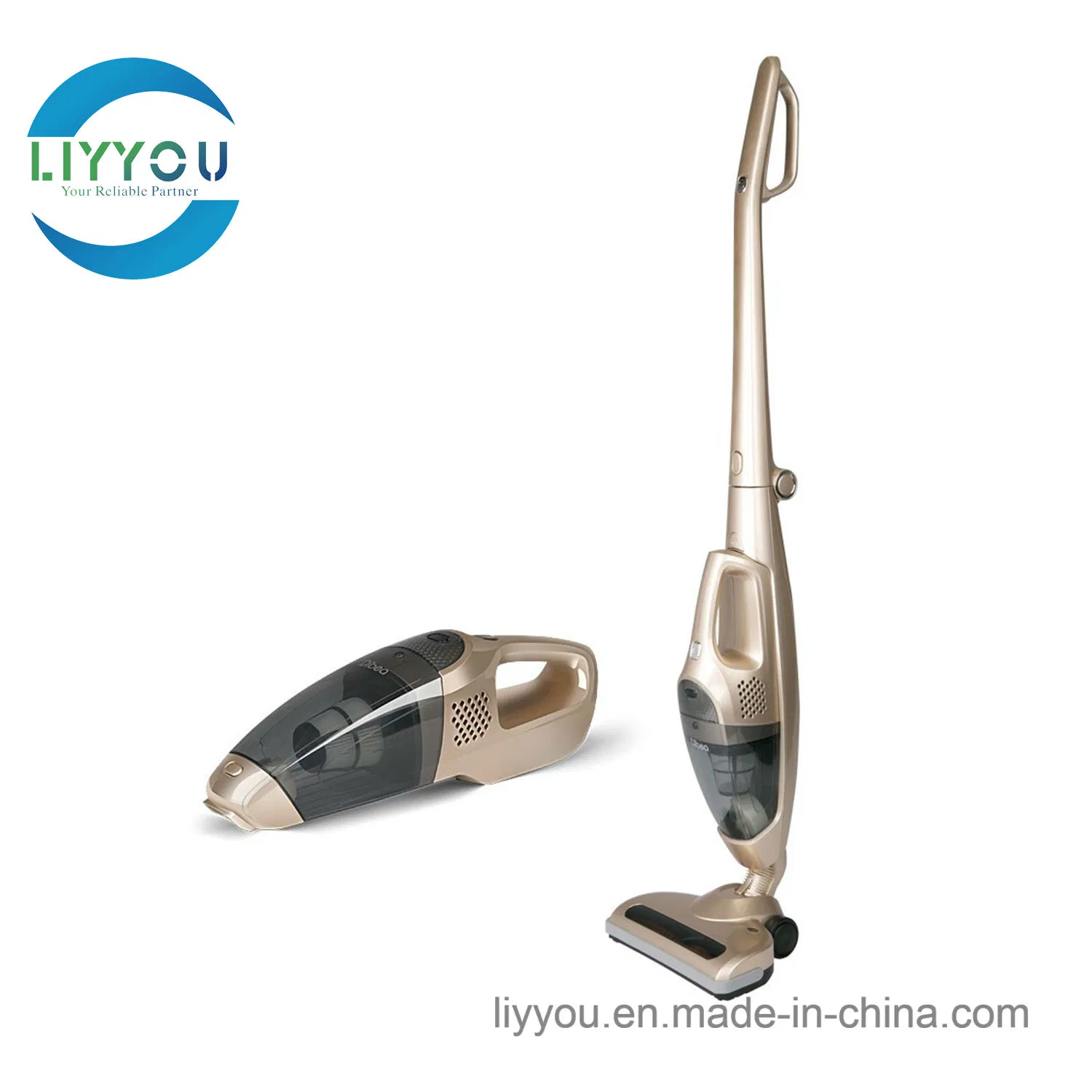 Ly908 Proscenic Aspirador-Escoba-Sin-Bolsa-Portatil-Inalambrico-2-En1-Mano-Vertical