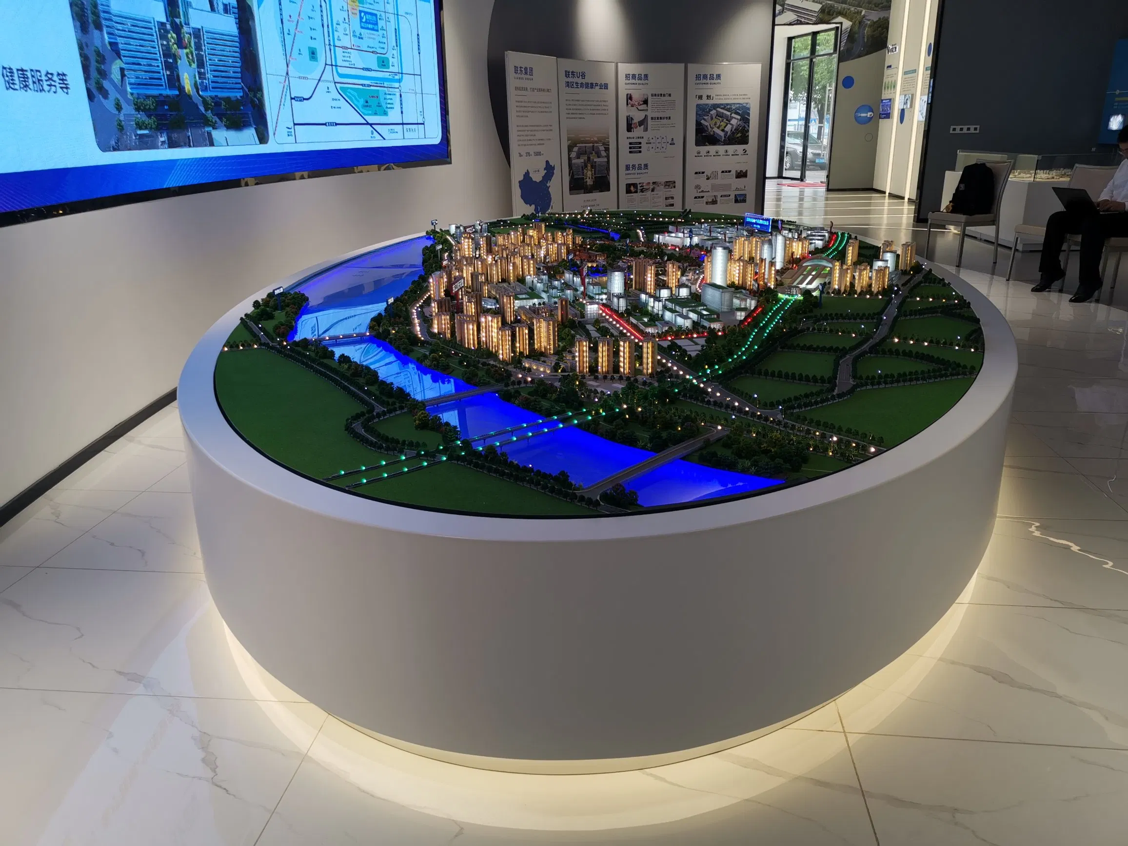 Sand Table Model Making for Urban Residential Architectural Development and Comprehensive Land Utilization