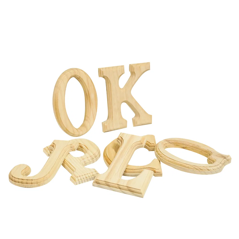 Customized Spelling Fillable Decorative Creative Craft ABC Letter Alphabet Letters Wooden Letter