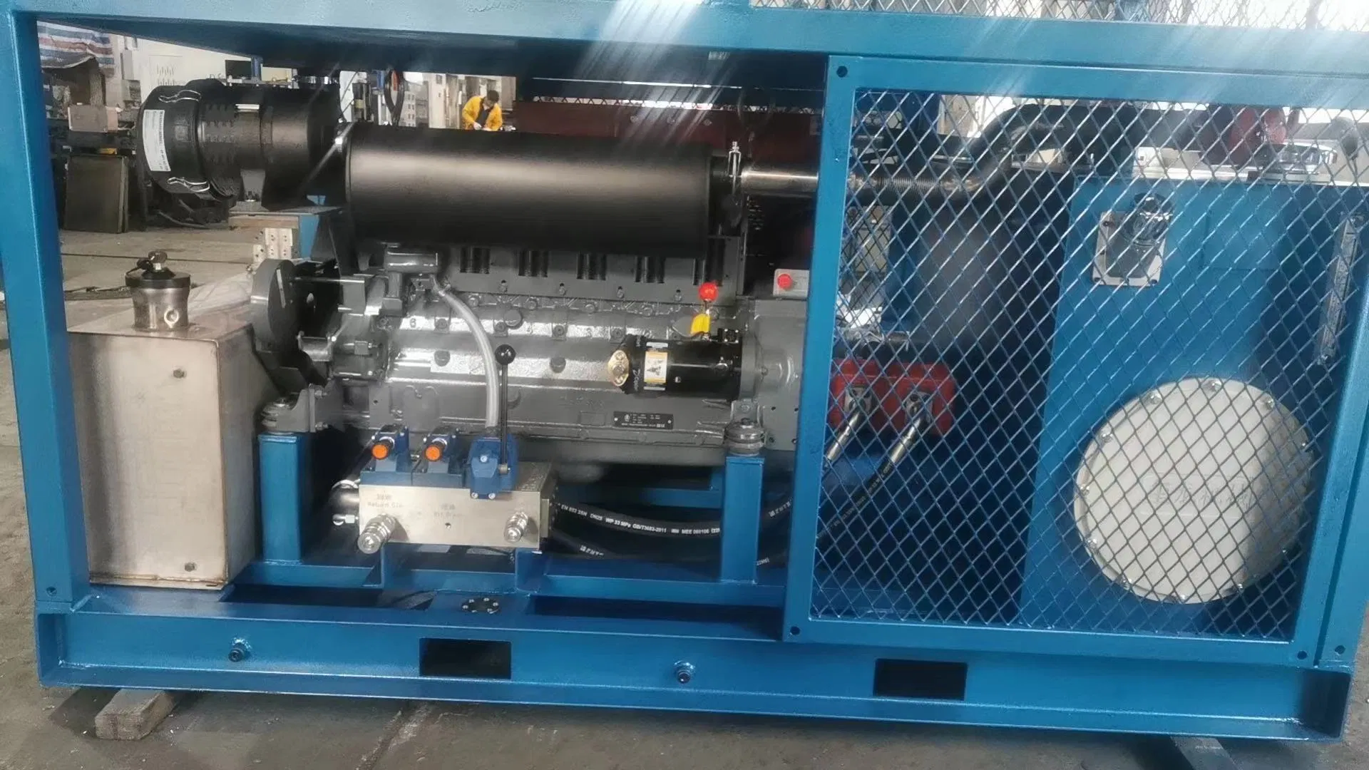 Factory Design API Gasoline Engine Diesel Engine and Electric Start High Quality High Stability 3 Phase Hydraulic Motor System Hydraulic Power Units/Station