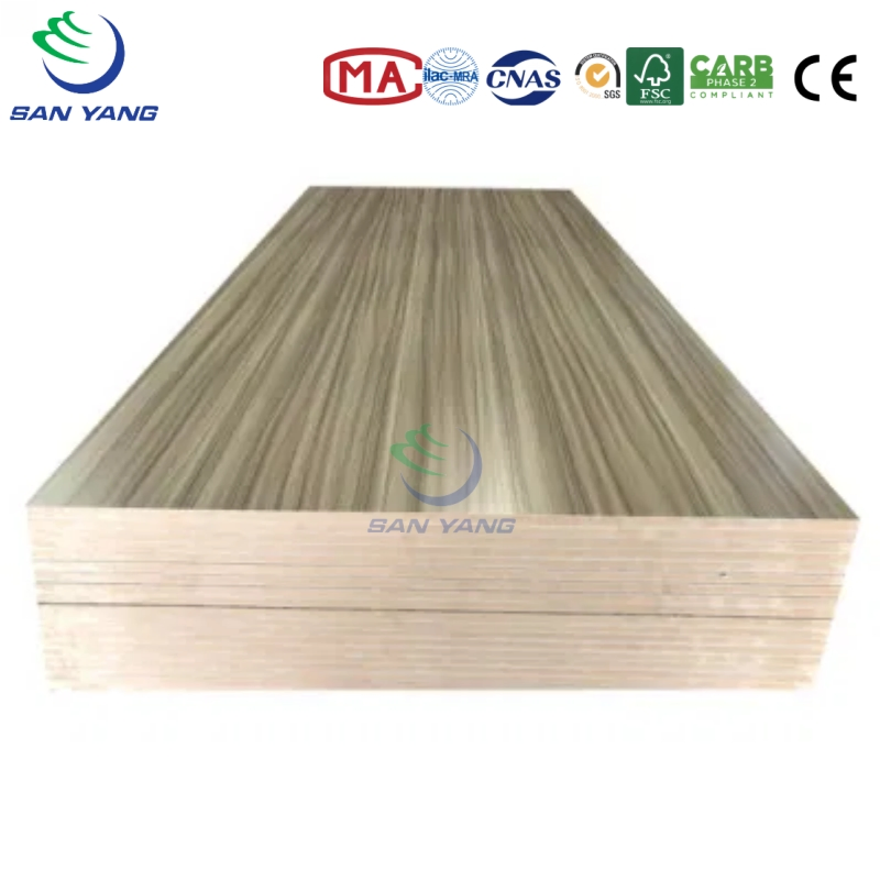 Super Strong Quality Fiberboard Raw MDF HDF Board White Melamine Faced MDF Laminated MDF Board with Cheap Price