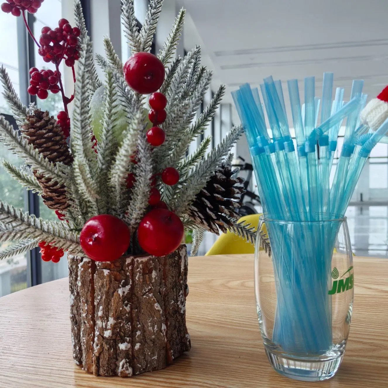 Pha Flexible Drainking Straws Extra Long Biodegradable and Compostable Materials