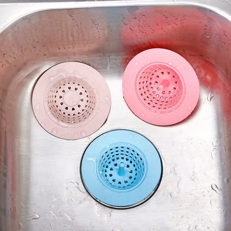 Kitchen Anti-Odor Sealing Anti-Clogging Plastic Drain Basket Sink Filter