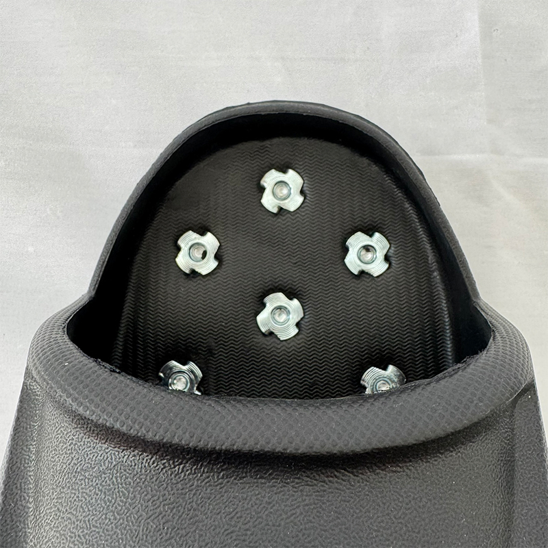 Commercial Epoxy Coating Safety Boots with Carbon Steel Spikes Spiked Shoes