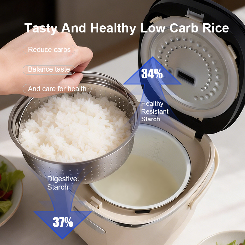 Factory Wholesale 3L Multifunctional Ih Smart Digital Low Sugar Electric Rice Cooker