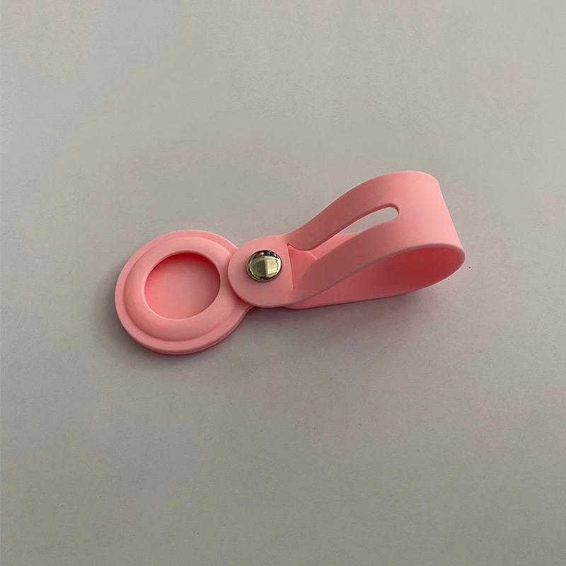 Чехол-петля для Airtag с брелоком, силиконовый