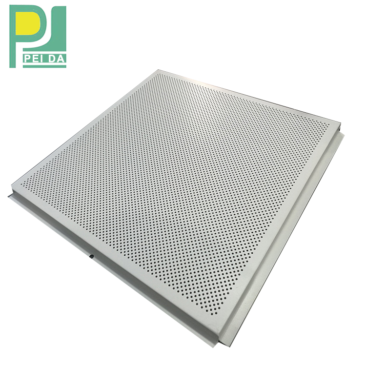 Best Price 600*600mm Suspended Aluminum Perforated Ceiling