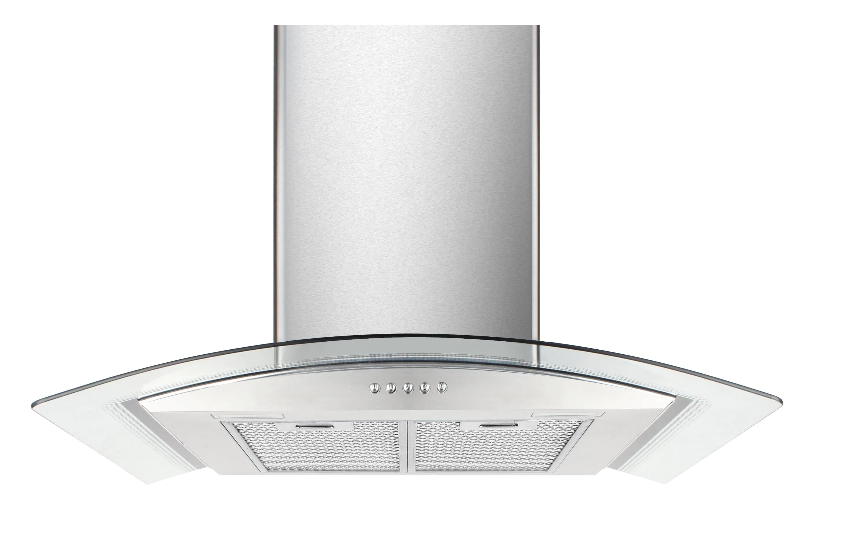 Premium Black Stainless Steel 900mm Wall-Mounted Range Hood