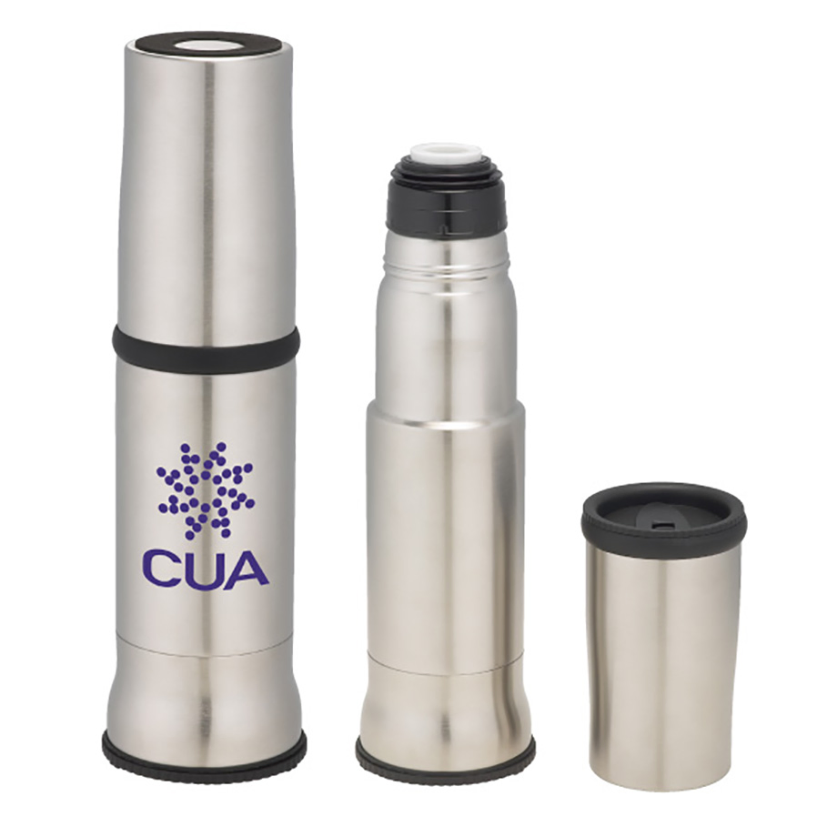 350/500ml Shotgun Bottle Stainless Steel Double Walled Vacuum Insulated Tumbler Bullet Flask