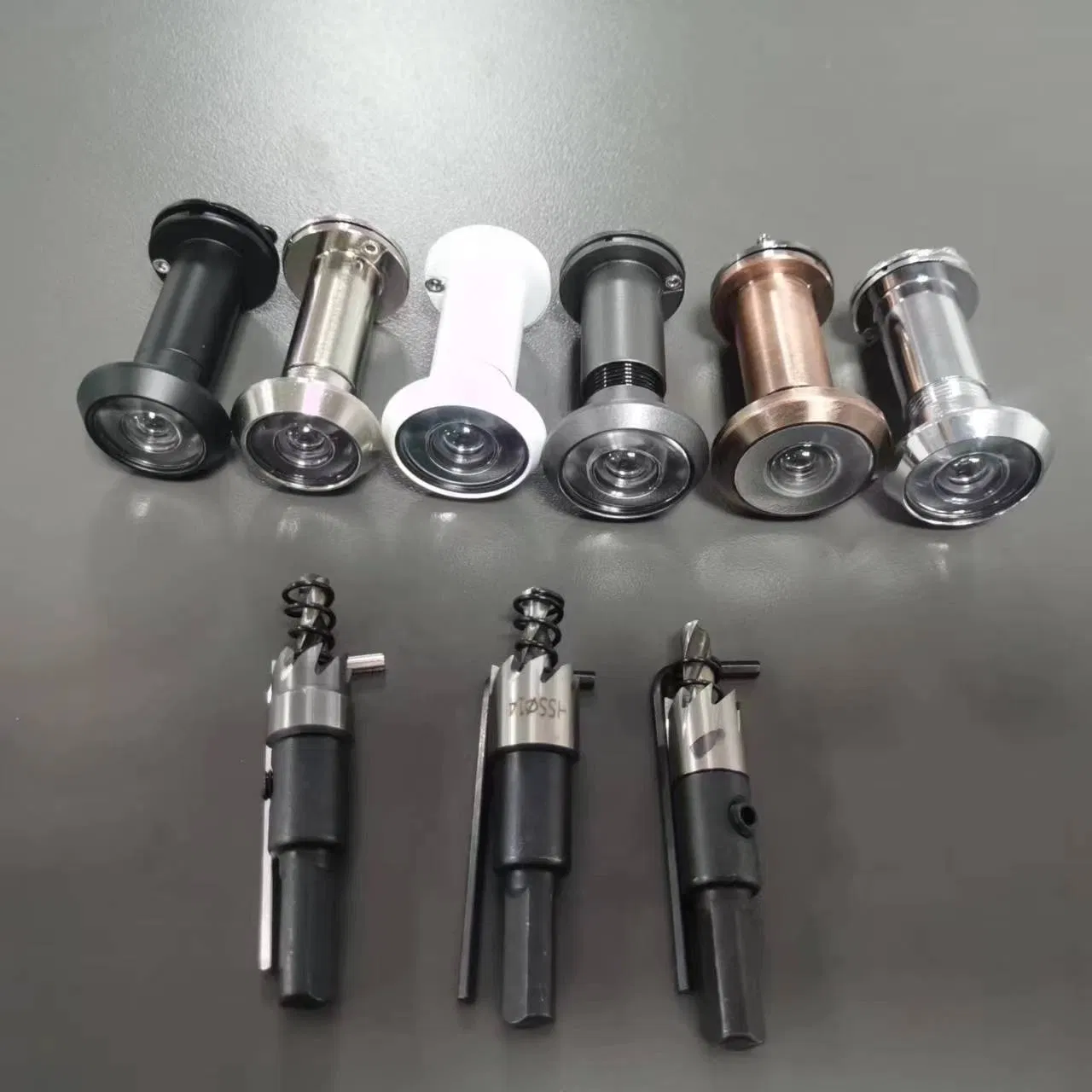 Peep Hole with 16mm Drill Bit for 1-1/2" to 2-3/8" Doors