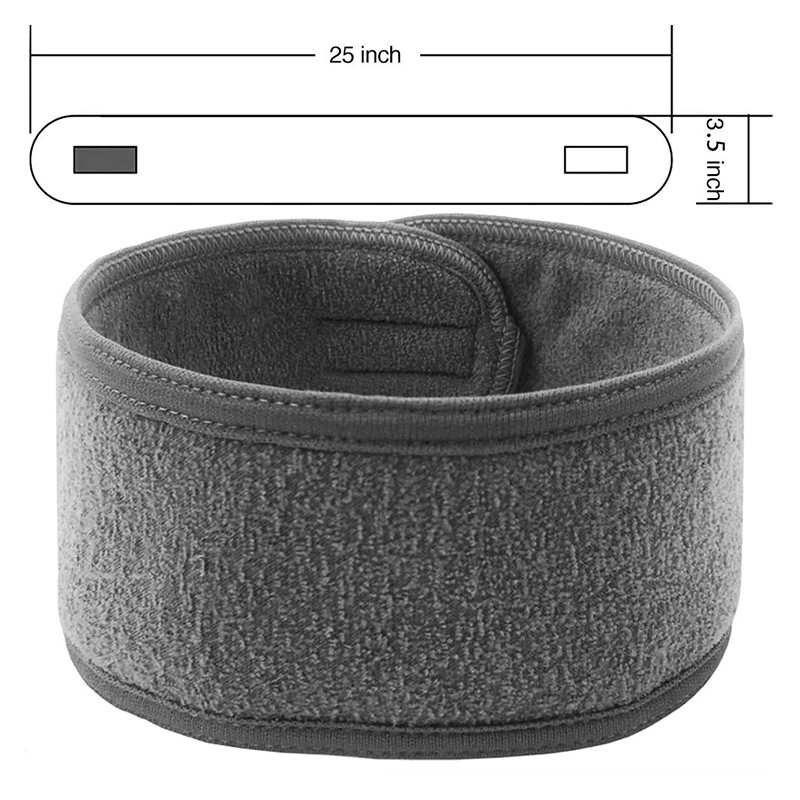 Custom Logo Makeup SPA Hairband with Magic Tape Beauty Girls Headband