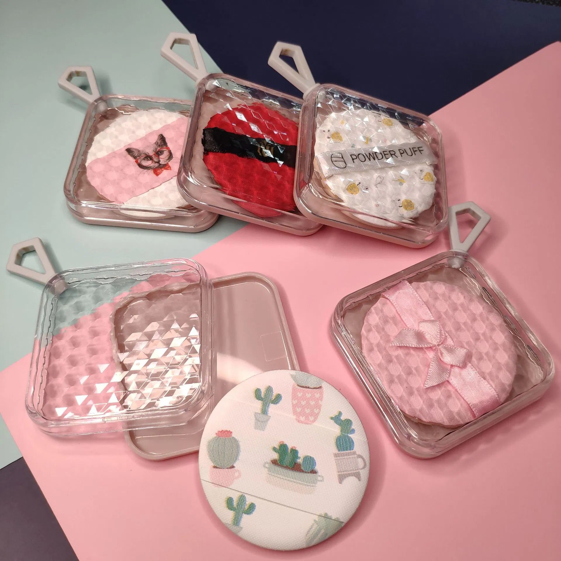 Cushion Puff Square Puff Box Non-Latex