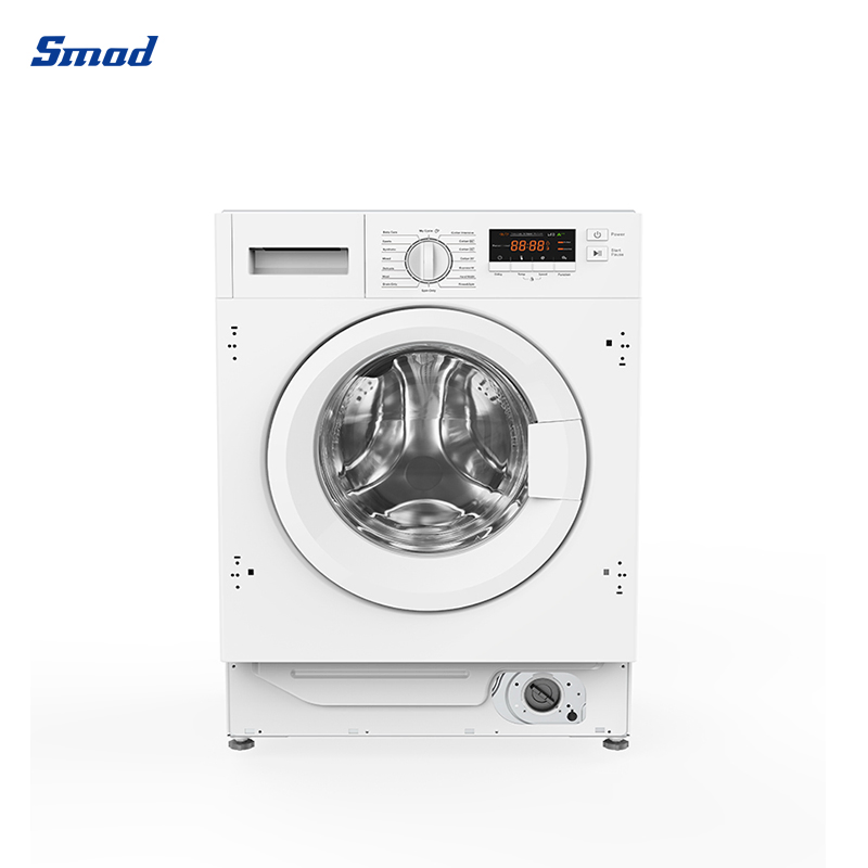 220V50Hz 8kgs Built in Automatic Front Loading Washing Machine and Dryer