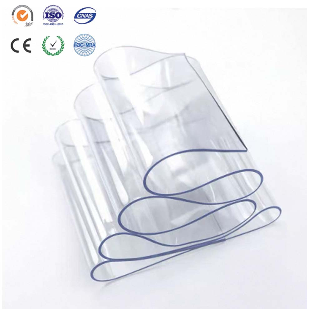 Tianhe 2mm Anti Cold Insect Resistant Outdoor Transparent Flexible PVC Strip Door Curtain Plastic Sheet Roll Size
