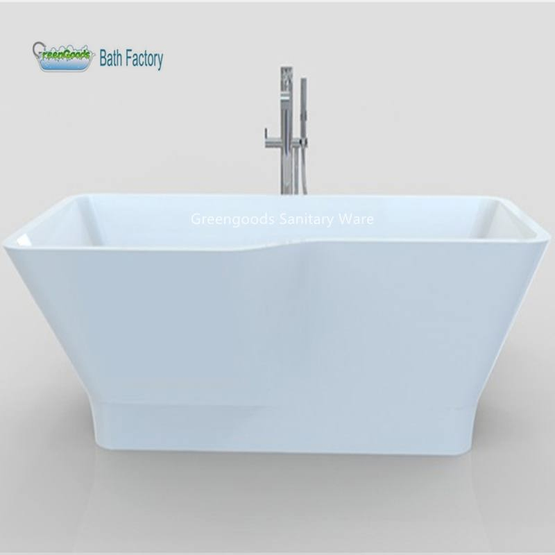 Переносная ванна Greengoods P Shape с краном