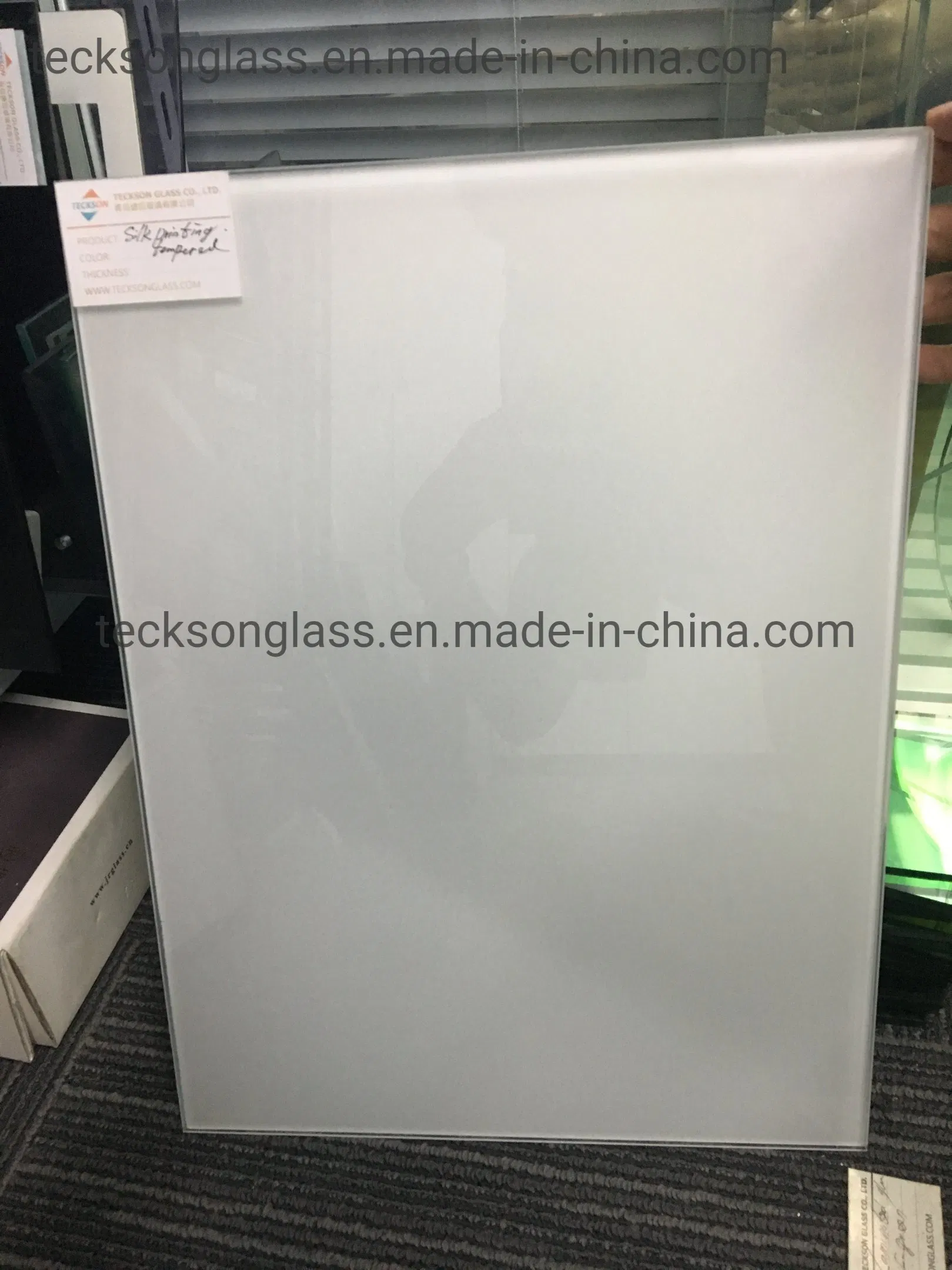 Custom Silk Printing Glass Screen Panel with High Quality for Building Glass