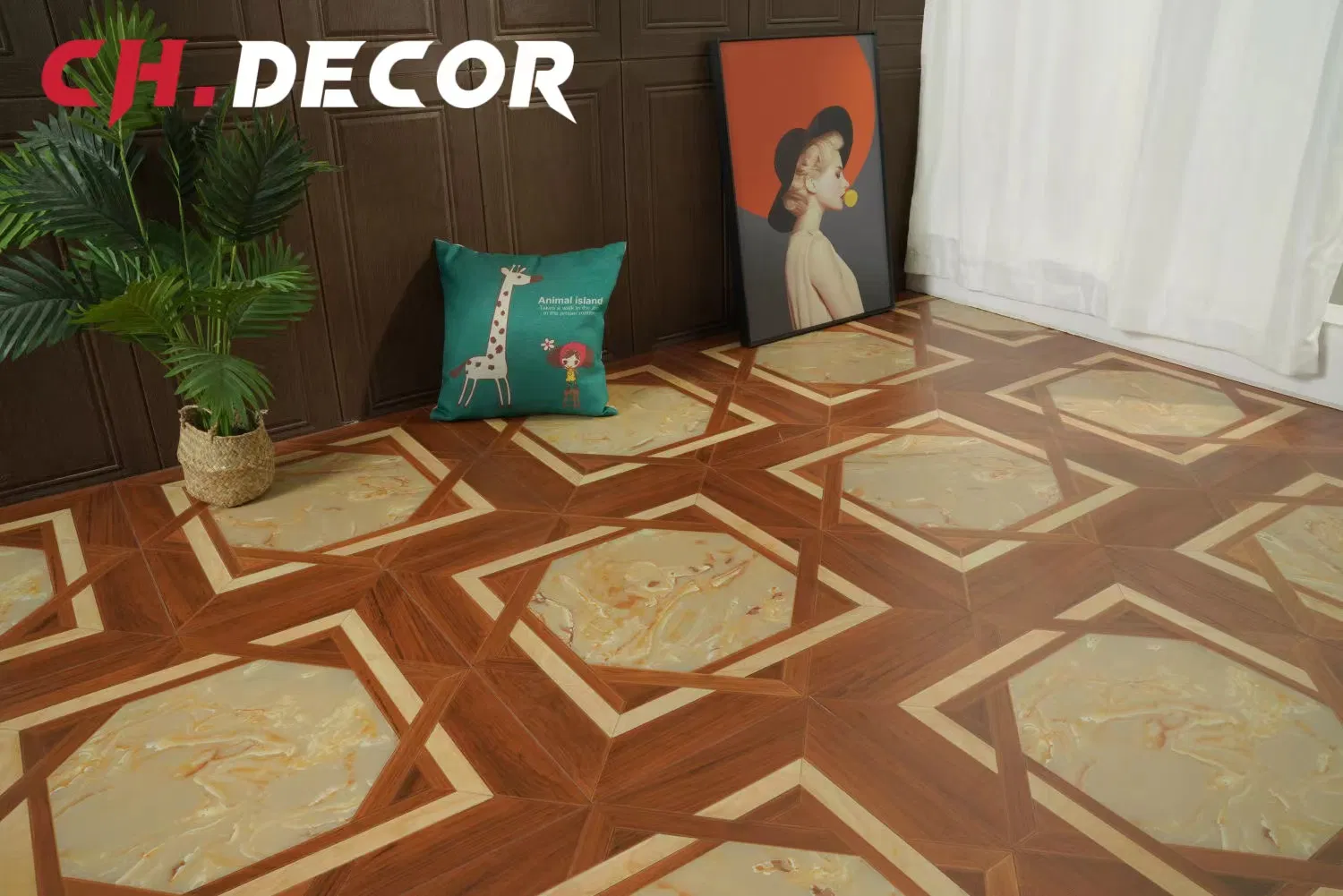 Luxurious 8mm and 12mm Parquet Flooring for Modern Spaces