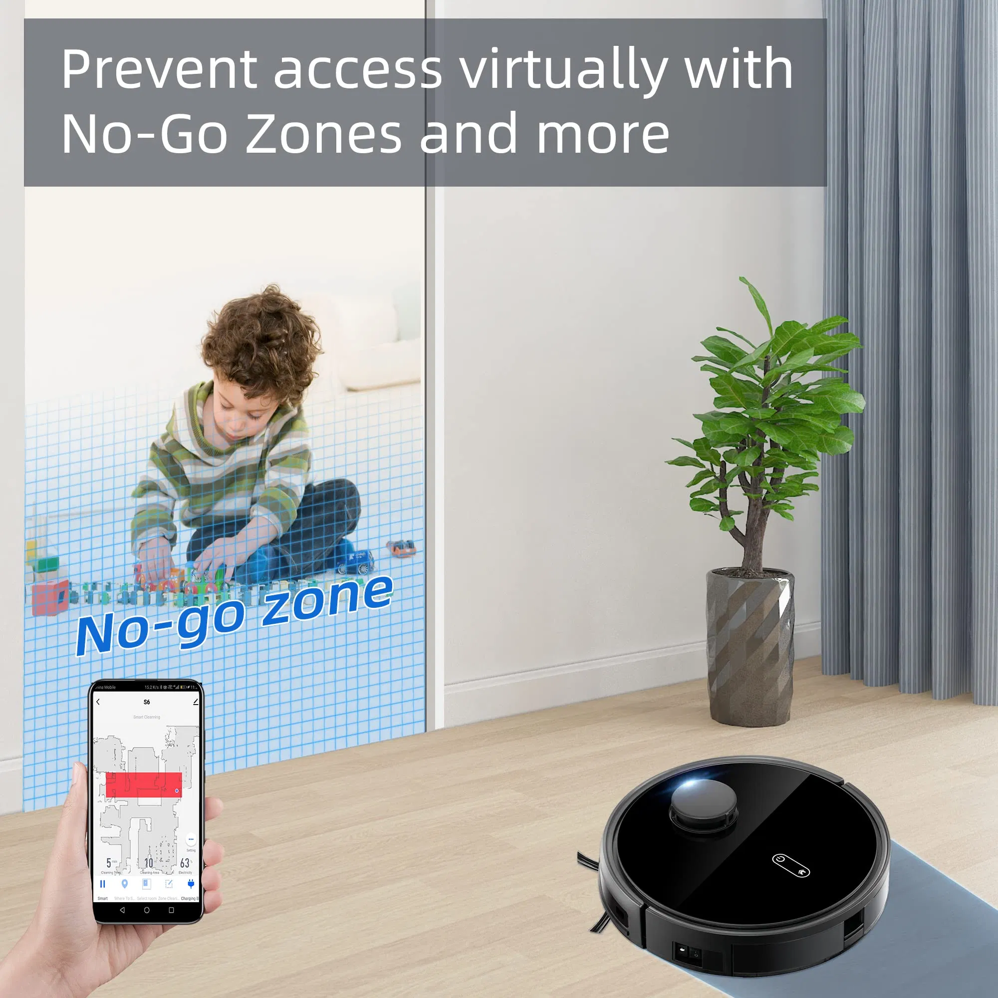 High Quality Hot ODM Laser Strong Multiple-Floor Mapping Robot Vacuum Cleaner