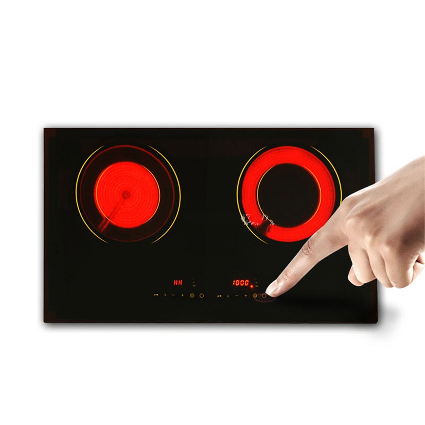 High Color Pattern Ceramic Fritted Ceramic Glass for Induction Cooker