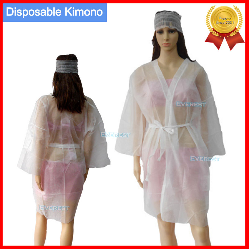 Nonwoven Disposable Bathrobe for SPA