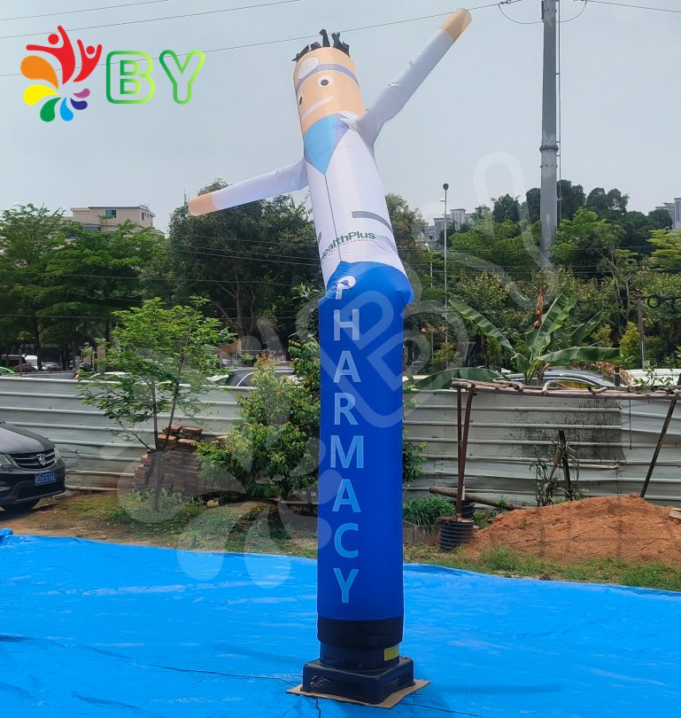 Party Cosplay Walking Wear Blow up Sky Dancer Costumes Advertising Inflatables Tube Man Inflatable Air Dancer Costume