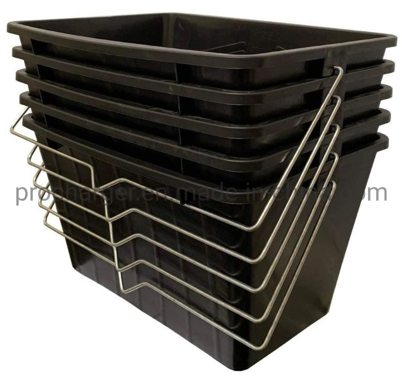 Factory Price 10 Liter Plastic Paint Buckets with PP Handle