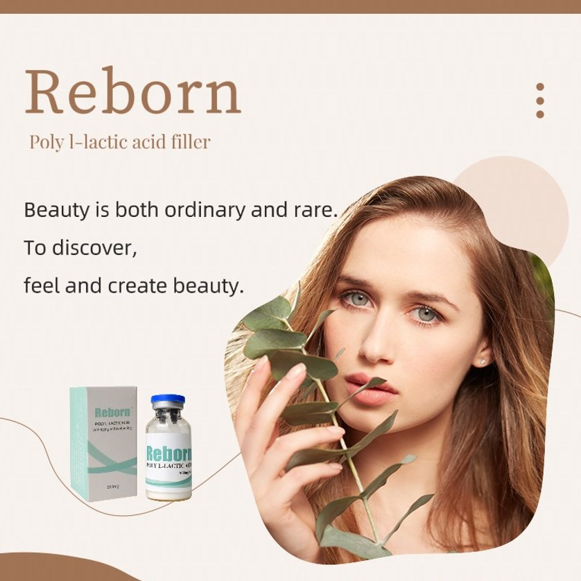 Top Quality ISO 13485 9001 Approved Injectable Reborn Plla Skin Treatment-Poly-L-Lactic Acid Dermal Filler for Natural Long-Lasting Youthful Appearance