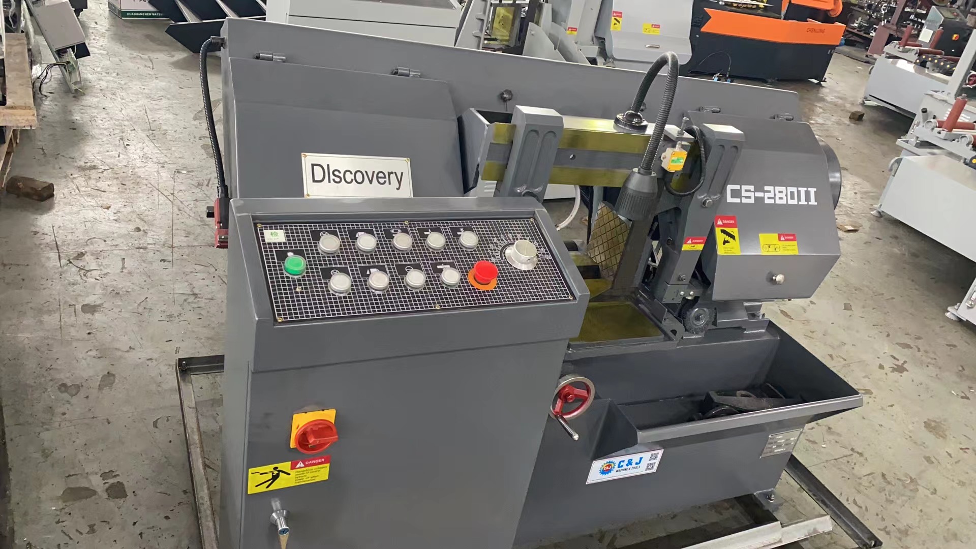 Станок ленточнопильный промышленный CS280II