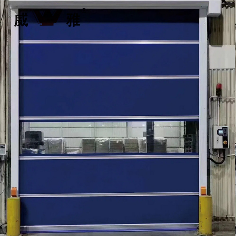 Durable High Speed Rolling Custom Color Plant Door with Special Explosion Proof Option
